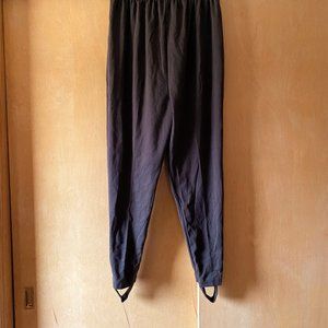 NWT Zero 2 Nine Maternity Sz M Brown Stirrup Pants